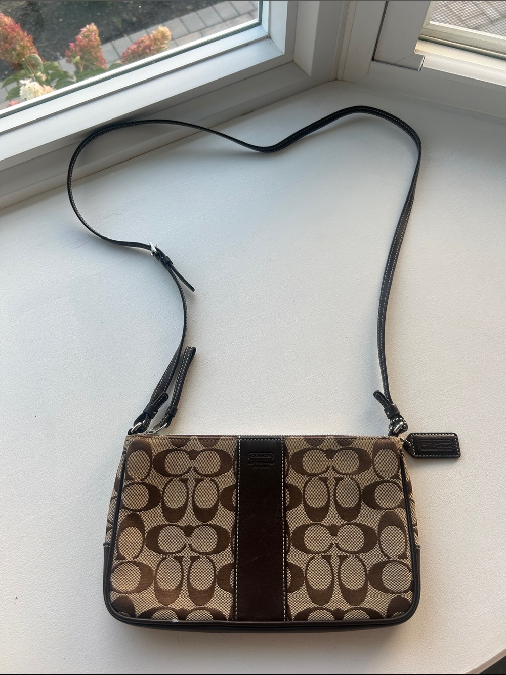 Brown Coach Crossbody Bag